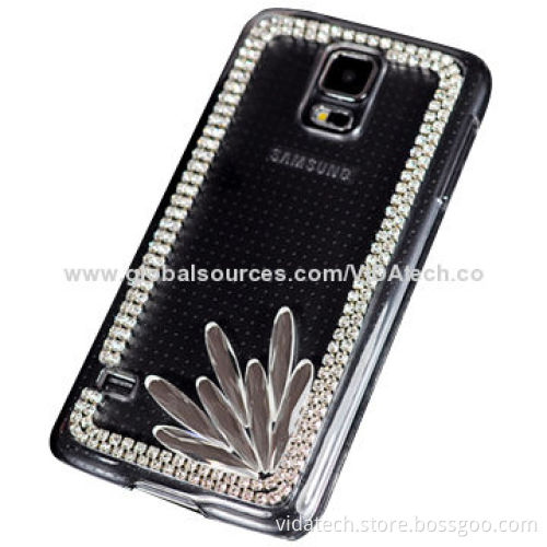 Luxury 3D Crystal Rhinestone Case Hard Cover for Samsung Galaxy S5 I9600
